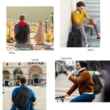 Leaper Sling Backpack Men Large: Canvas Messenger Bag for Men Crossbody - Single Strap Laptop Hiking School Casual Daypacks Brownness XL