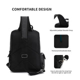 Leaper Sling Backpack Men Large: Canvas Messenger Bag for Men Crossbody - Single Strap Laptop Hiking School Casual Daypacks Brownness XL