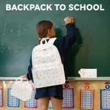 LEDAOU Backpack for Girls Teens School Bag Kids Bookbag Girls Backpack Set Daypack with Lunch Bag and Pencil Case