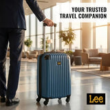 Lee Carry On Luggage with Wheels, 21" TSA Approved Hard Shell Suitcase