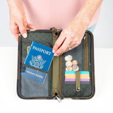 Legacy Collection Tango Travel RFID Wallet, MAPLES CREAM