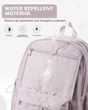 Lendolk School Backpack for Teen Girls Lightweight College Backpack Women Travel Backpacks Waterproof High School Bookbag for Men Classic Casual Daypacks(Purple)
