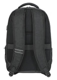 Lenovo B325 Laptop Backpack 35L – Anti - Theft, Water - Resistant, USB Charging Port, Fits 16 - Inch Laptops, 2 Compartments, Luggage Strap, Travel Backpack for Work, School, Men & Women, Black