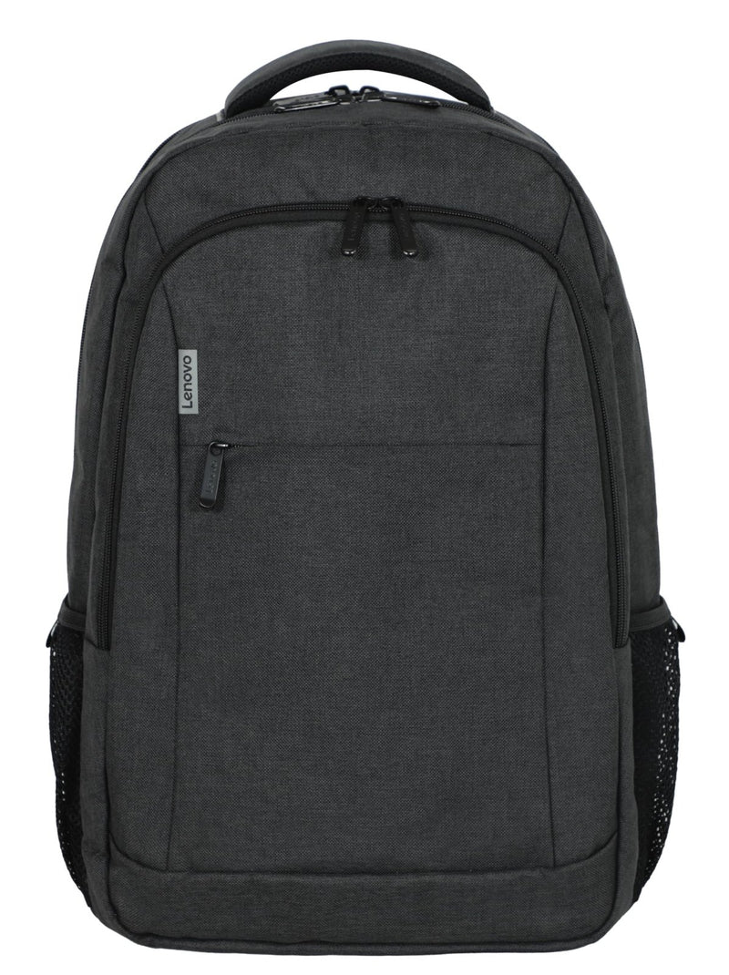 Lenovo B325 Laptop Backpack 35L – Anti - Theft, Water - Resistant, USB Charging Port, Fits 16 - Inch Laptops, 2 Compartments, Luggage Strap, Travel Backpack for Work, School, Men & Women, Black