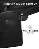 Lenovo Laptop Backpack (B500) - 15L Capacity Padded Tablet & Computer Bag with Lock Zipper, Black, 15.6 Inch