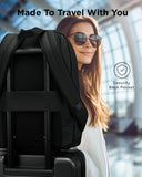 Lenovo Laptop Backpack (B500) - 15L Capacity Padded Tablet & Computer Bag with Lock Zipper, Black, 15.6 Inch