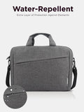 Lenovo Laptop Carrying Case T210, 15.6 - Inch Laptop and Tablet, Sleek Design, Durable and Water - Repellent Fabric, Business Casual or School, GX40Q17231 Casual Toploader - Grey