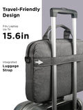 Lenovo Laptop Carrying Case T210, 15.6 - Inch Laptop and Tablet, Sleek Design, Durable and Water - Repellent Fabric, Business Casual or School, GX40Q17231 Casual Toploader - Grey