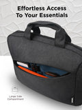 Lenovo Laptop Carrying Case T210, 15.6 - Inch Laptop and Tablet, Sleek Design, Durable and Water - Repellent Fabric, Business or School, GX41L83769 Casual Toploader - Eco Black