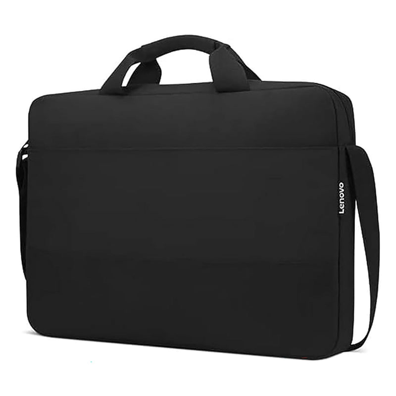 Lenovo Laptop Shoulder Bag T215 15.6 inch - Black - Slip Laptop Compartment - Front Zippered Pocket - Adjustable Strap