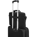 Lenovo Laptop Shoulder Bag T215 15.6 inch - Black - Slip Laptop Compartment - Front Zippered Pocket - Adjustable Strap