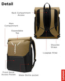 Lenovo Legion Gaming Laptop Backpack GB500, Expandable Capacity up to 25L, Fits 16 - inch Laptops, Water Resistant