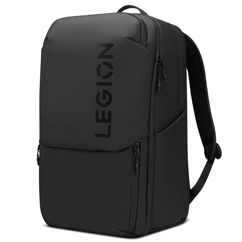 Lenovo Legion Gaming Laptop Backpack GB800, 21L Capacity, Fits 17 - inch Laptops, Water Resistant, Three Main Compartments & 19 Specialiized Pockets, Black
