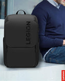 Lenovo Legion Gaming Laptop Backpack GB800, 21L Capacity, Fits 17 - inch Laptops, Water Resistant, Three Main Compartments & 19 Specialiized Pockets, Black
