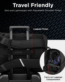 Lenovo Legion Gaming Laptop Backpack GB800, 21L Capacity, Fits 17 - inch Laptops, Water Resistant, Three Main Compartments & 19 Specialiized Pockets, Light Grey