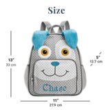 Let's Make Memories Kids Personalized Toddler Backpack for School - Custom Preschool Backpack - Back to School - Bookbag - Little Critter - Dog