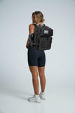 LHI Tactical Military Backpack for Men and Women 25L Army Assault Pack Bag Large Rucksack with Molle System - Black