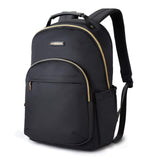 LIGHT FLIGHT Laptop Backpack for Women, Travel BookBag for 17.3 Inch Computer, Backpack for Work Travel College, Large Black