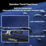 LIGHTGO 20" Carry-On Ultra-Light Softside, TSA Lock, Spinner Wheels