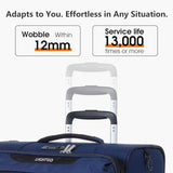 LIGHTGO 20" Carry-On Ultra-Light Softside, TSA Lock, Spinner Wheels