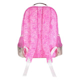Lilly Pulitzer Large Backpack with Pockets, Adjustable Straps and Top Handle, Large Bookbag for Work and Travel (Palm Beach Playground)