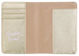 Lilly Pulitzer Vegan Leather Passport Holder, Cute Passport Cover, Travel Wallet with Credit Card Slots, Swizzle In