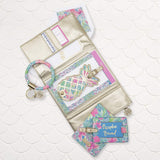 Lilly Pulitzer Women's Leatherette Luggage Tag, Swizzle in