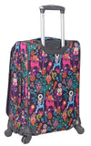 Lily Bloom Carry On Expandable Design Pattern Luggage With Spinner Wheels For Woman (20in, Wildwoods)