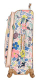 Lily Bloom Design Pattern 28" Luggage Softside Expandable With Double Spinner Wheels, Large Lightweight Suitcase Checked Bag For Women
