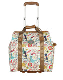 Lily Bloom Design Pattern Carry on Bag Wheeled Cabin Tote (Furry Friends)