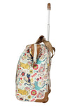 Lily Bloom Design Pattern Carry on Bag Wheeled Cabin Tote (Furry Friends)