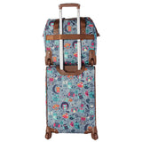Lily Bloom Luggage 3 Piece Softside Spinner Suitcase Set Collection (Night Owl)
