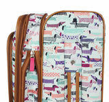 Lily Bloom Luggage Carry On Expandable Design Pattern Suitcase For Woman With Spinner Wheels (Totally Paw Some, 20in)