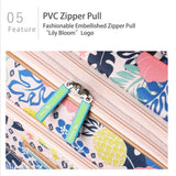 Lily Bloom Luggage Carry On Expandable Design Pattern Suitcase For Woman With Spinner Wheels (Trop Pineapple, 20in)