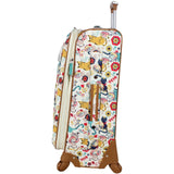 Lily Bloom Luggage Set 4 Piece Suitcase Collection With Spinner Wheels For Woman (Furry Friends)