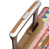 Lily Bloom Luggage Set 4 Piece Suitcase Collection With Spinner Wheels For Woman (On The Prowl)