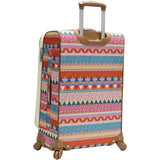 Lily Bloom Luggage Set 4 Piece Suitcase Collection With Spinner Wheels For Woman (On The Prowl)