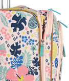 Lily Bloom Luggage Set 4 Piece Suitcase Collection With Spinner Wheels For Woman (Trop Pineapple)
