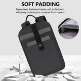 Lixiin Backpack for Men Women Lightweight Business Laptop Backpack for 15.6 Inch Computer Bag Slim Anti - Theft Backpack for Commuting Work Office College Travel with a Small Bag (Black, 15.6")