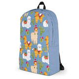 Llama Alpaka Print Pattern Llama Gifts Alpakas Colorful Pattern Printing Multicolor Colourful Backpack