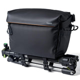 llano 6L Camera Sling Bag for Photographers, DSLR Shoulder Bag Small, Compact Crossbody Camera Case with Adjustable Strap for Canon Nikon Sony Mirrorless, Fits 1 Camera 2 Lenses Accessories