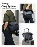 llano 6L Camera Sling Bag for Photographers, DSLR Shoulder Bag Small, Compact Crossbody Camera Case with Adjustable Strap for Canon Nikon Sony Mirrorless, Fits 1 Camera 2 Lenses Accessories