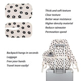 Lmwzh school backpack Big Student Laptop Suitable for Women aged Middle High School Teen Girls Bookbag (2plum bossom)