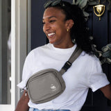 Logo Brands NCAA LSU Tigers Ash Everyday Belt Bag – Compact, Adjustable, Fashionable For Women & Girls, Sporty Fan Gear for Gameday & Everyday Use