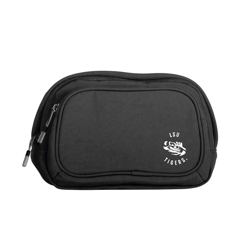 Logo Brands NCAA LSU Tigers Black Everyday Belt Bag – Compact, Adjustable, Fashionable For Women & Girls, Sporty Fan Gear for Gameday & Everyday Use