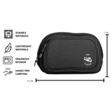 Logo Brands NCAA LSU Tigers Black Everyday Belt Bag – Compact, Adjustable, Fashionable For Women & Girls, Sporty Fan Gear for Gameday & Everyday Use