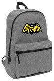 LOGOVISION Batman 1966 TV Series Logo Lightweight Backpack for Work School Daily Use Packable for Travel