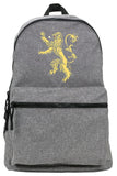 LOGOVISION Game of Thrones Lanister Sigil Lightweight Backpack for Work School Daily Use Packable for Travel