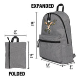 LOGOVISION Gremlins Stripe Lightweight Backpack for Work School Daily Use Packable for Travel