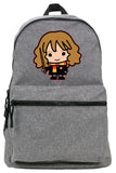 LOGOVISION Harry Potter Cute Chibi Hermione Character Lightweight Backpack for Work School Daily Use Packable for Travel